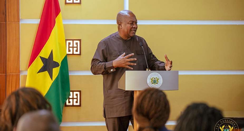 Mahama receives Letters of Credence from five new ambassadors