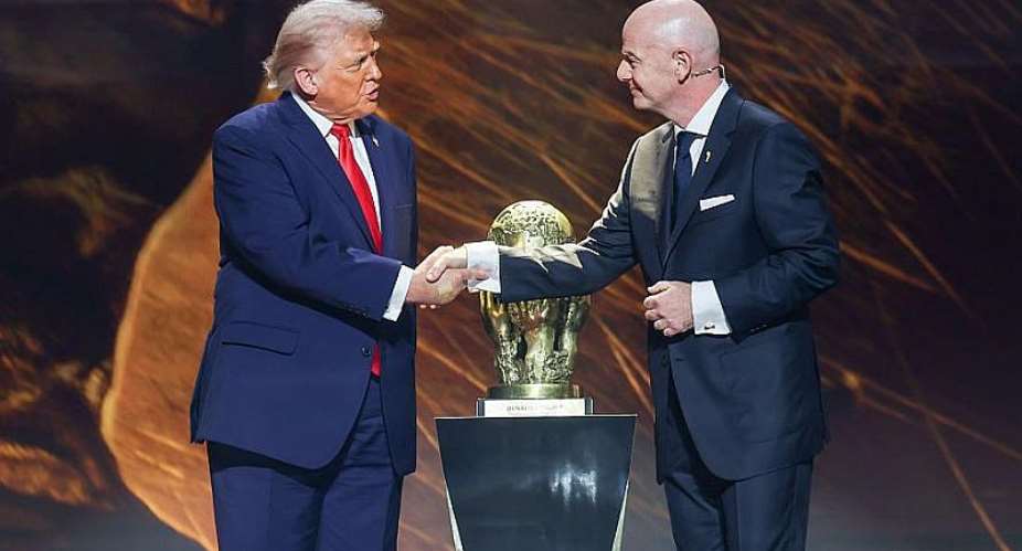 Getty ImagesImage caption: Fifa president Gianni Infantino has ingratiated himself with US President Donald Trump over the past two years
