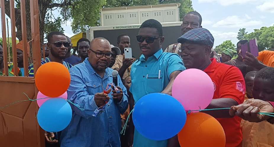 Nabdam MP Commissions KG Classroom Block and Maternity Ward to Boost Education and Healthcare