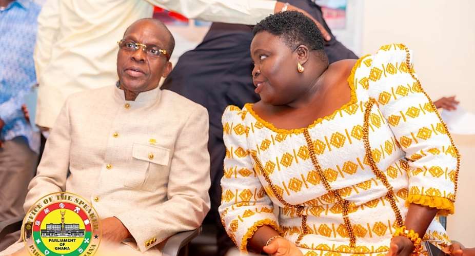 Speaker of Parliament and DCE of Nadwoli-Kaleo