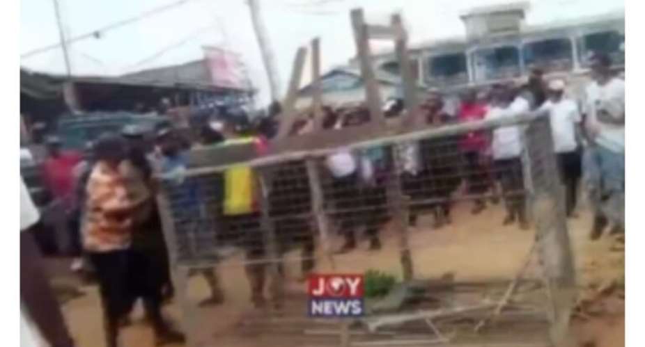 Calm restored as angry youth join cooperative mining scheme launch in Akyem Kotoku