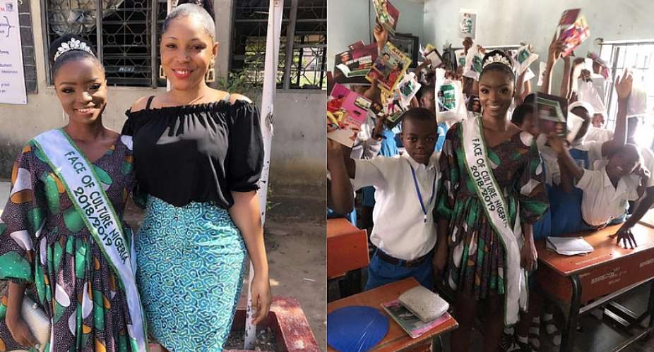 Face of Culture Nigeria,Queen Janet Afolabi kicks off her educational campaign