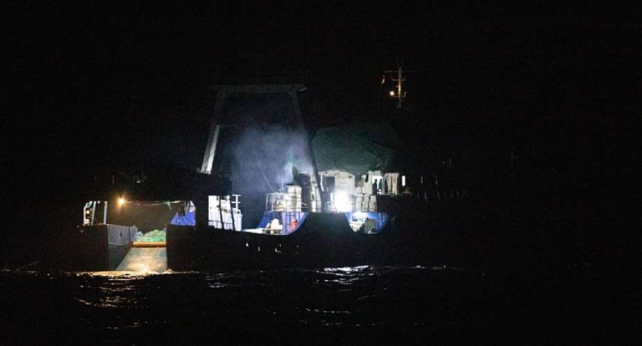 Industrial trawler re-arrested for repeated illegal fishing crimes after refusing to pay fine