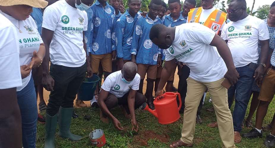 Green Ghana Project: Barekese SHS students to plant over 10,000 tress in Atwima Nwabiagya North District