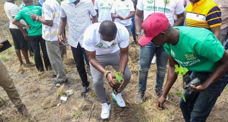 Let us make Ghana green – Prince Kamal Gumah rallies support for tree planting exercise