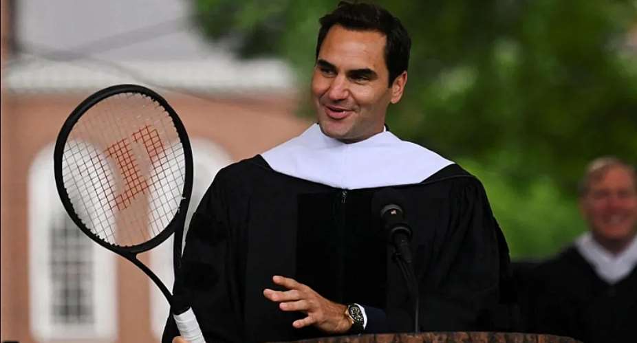 REUTERSImage caption: Federer won Wimbledon eight times among his 20 Grand Slam wins