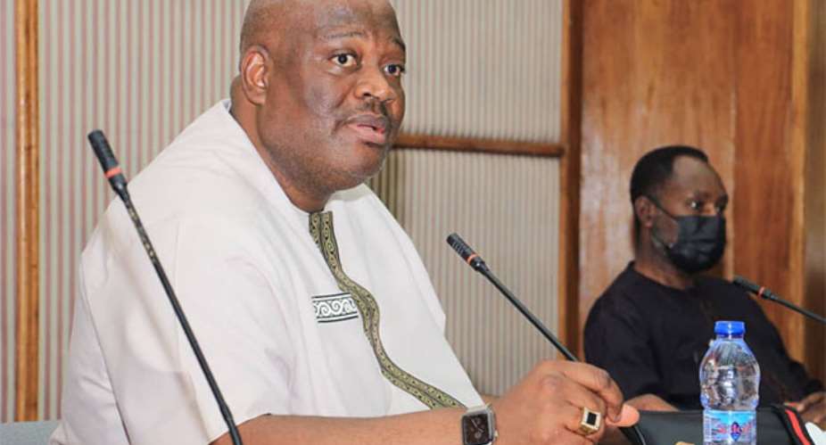 Minister of Interior Henry Quartey