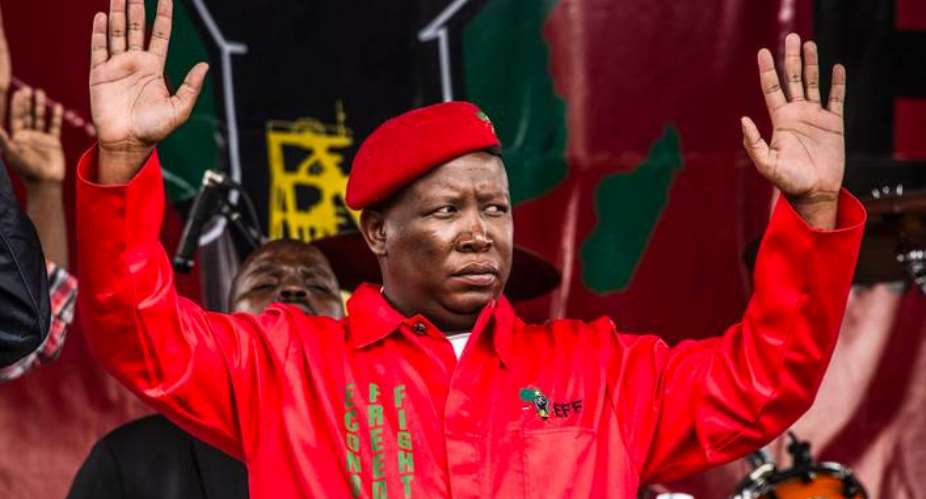 Leader of South Africas Julius Malema