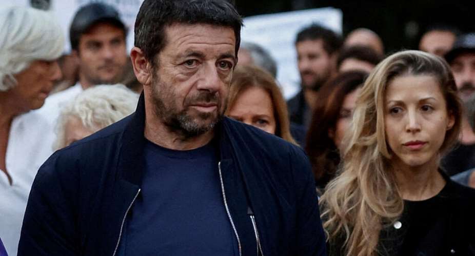 French actor and singer Patrick Bruel attends a protest in Paris, on 9 October 2023. -  REUTERS - Benoit Tessier