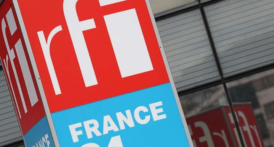 Photograph of the France 24 and Radio France Internationale (RFI) logos taken at Issy-les-Moulineaux, near Paris, April 9, 2019. -  Kenzo Tribouillard, AFP
