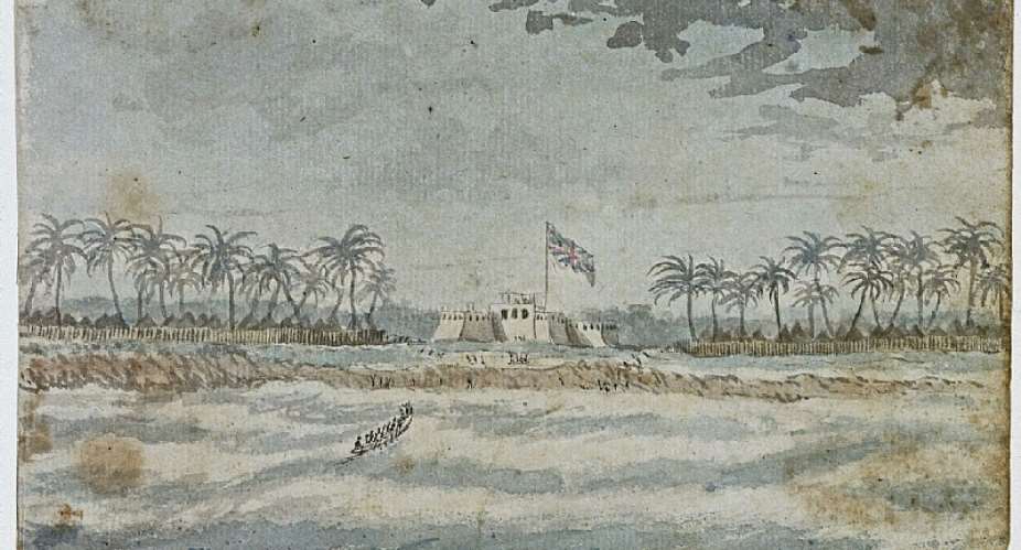 Hundreds of thousands of enslaved Africans were shipped from the Gold Coast, today's Ghana.  - Source: National Maritime Museum, London