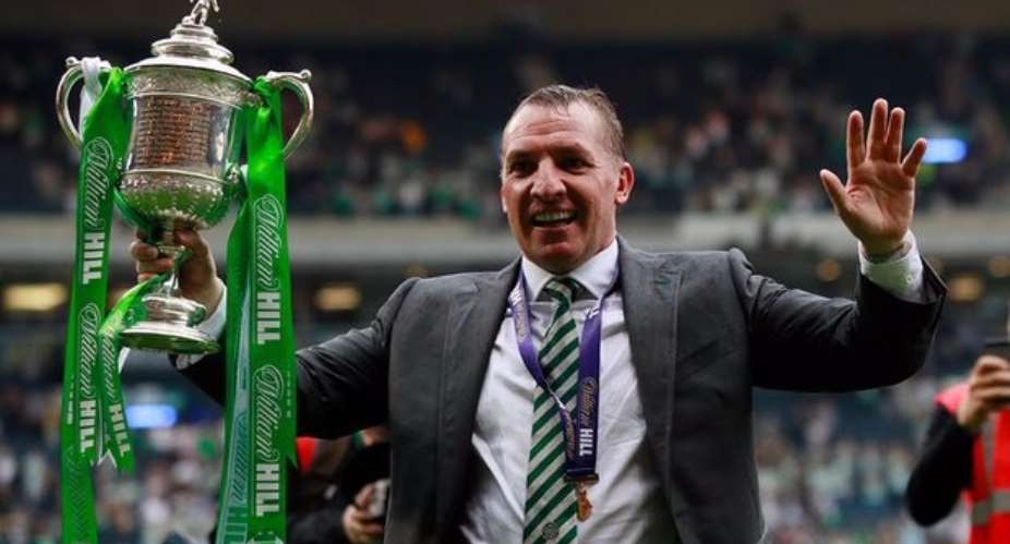 Brendan Rodgers targets European progress after Celtic's domestic treble