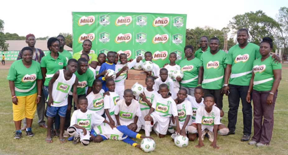 Funsi RC are zonal champions in 2017 Milo U-13 tournament