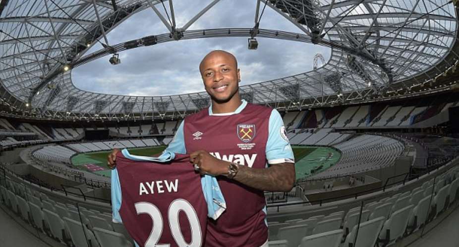 Deputy Black Stars captain Andre Ayew satisfied with his debut West Ham season performance