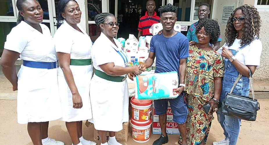 Kumawoods Frank Naro Supports Korle Bu Child Health Unit