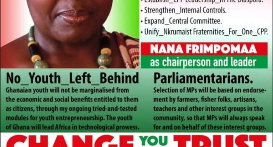 Overhaul CPP Into Formidable Party – Nana Frimpomaa-Sarpong