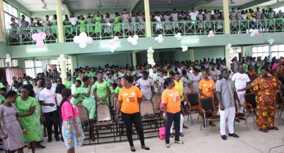 Breast Care International and Community Connect Network screen women in Konongo