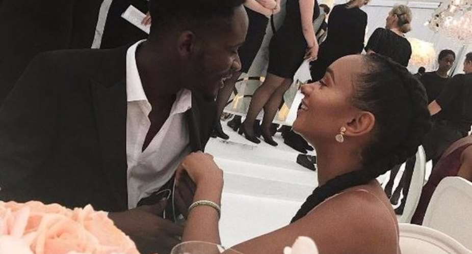 Photos: It's official! Mr Eazi and Temi Otedola are dating
