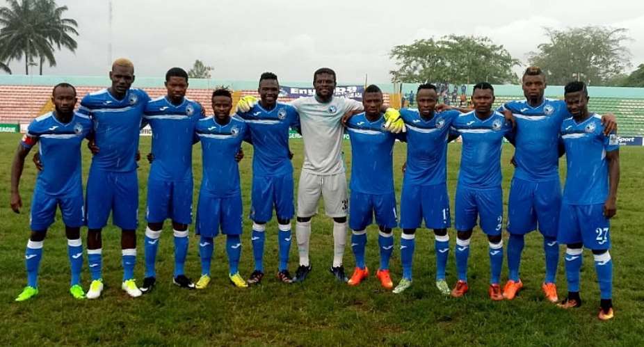 Ghana goalkeeper Fatau Dauda slowly making a name for himself in the Nigerian Premier League