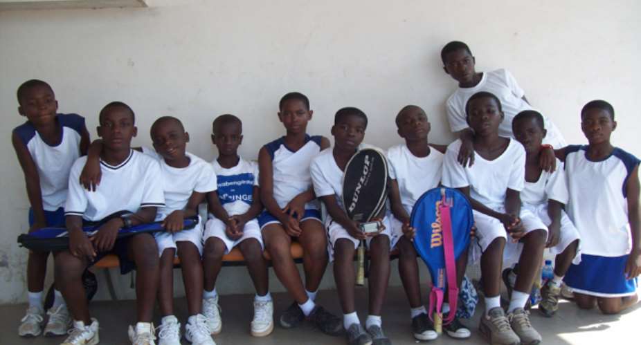 The Kids of the La Constance Tennis Center