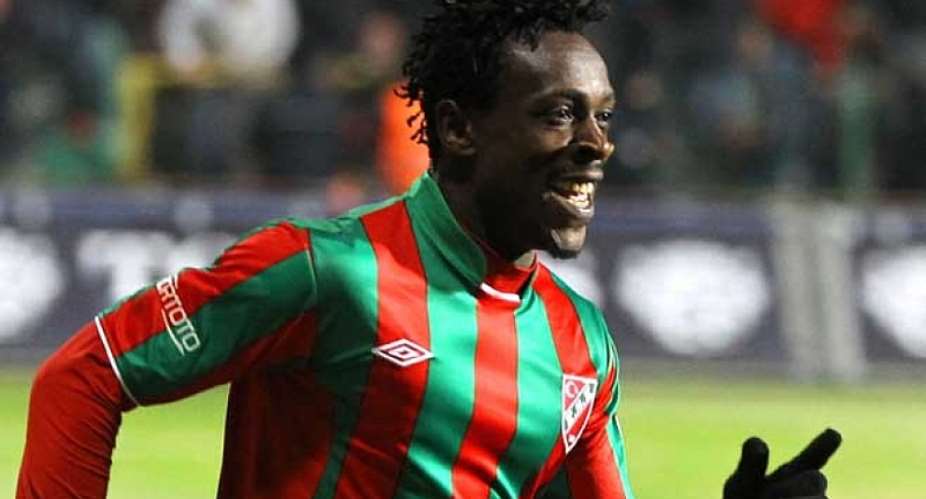 Ghanaian striker Osei Banahene announces decision to leave Turkish side Sanliurfaspor