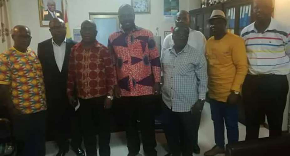 GHALCA Seven Member Committee Meets Sports Minister Over Gov't Decision To Dissolve GFA