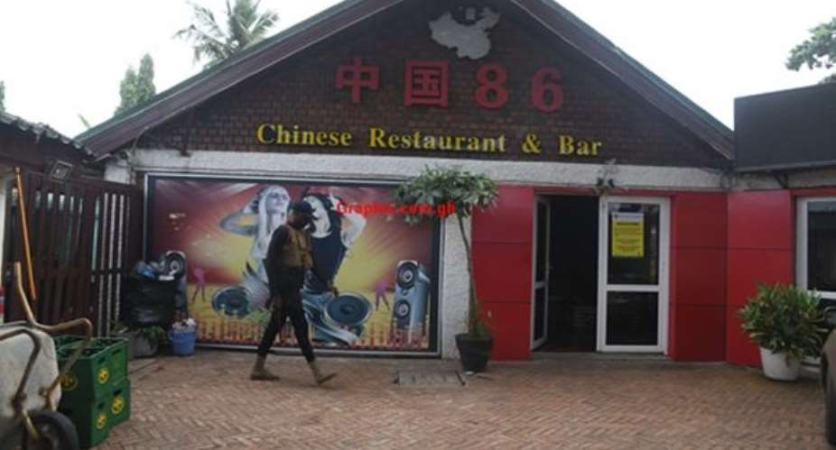 Chinese Restaurant Shut Down