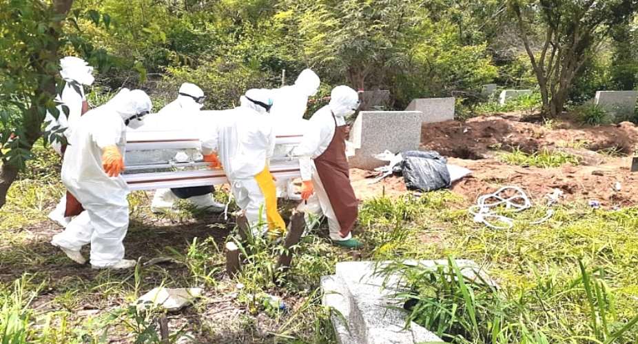 Covid-19: Five More Persons Buried In Accra