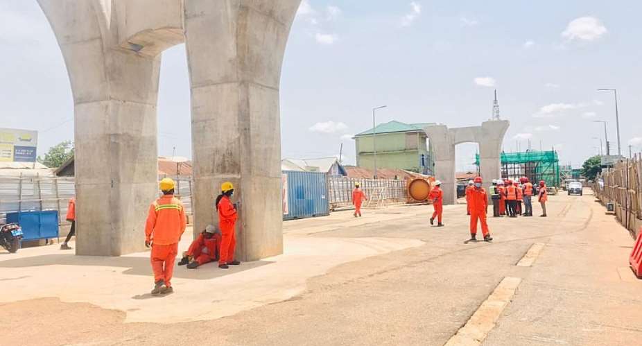 Tamale Interchange 40% Done