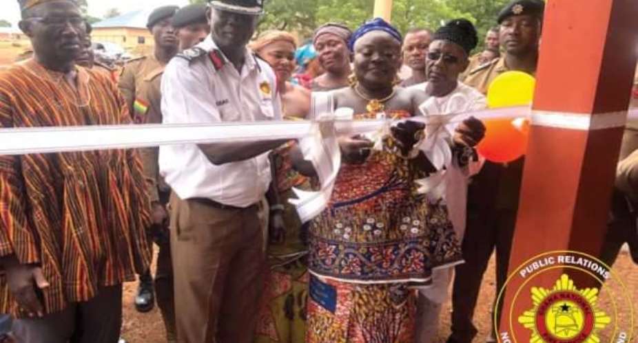 TaTU-DASA commends Queen mother Asana for refurbishing Yendi Fire Station