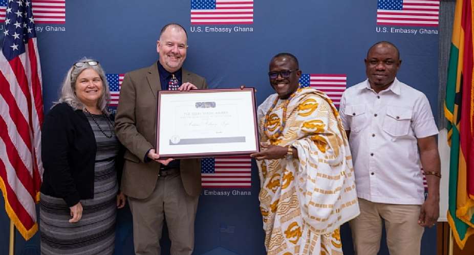 Andy Tagoe wins 2024 Iqbal Masih award for elimination of child labor