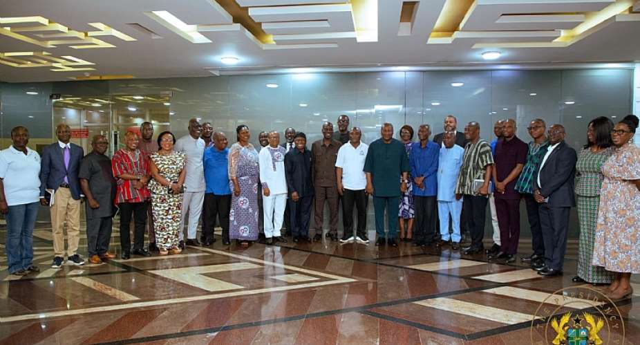 GNAT leadership pays courtesy call on President Mahama