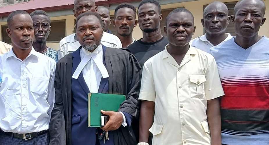 Tema Circuit Court frees 13 Ada Artisanal salt miners after 4year legal battle