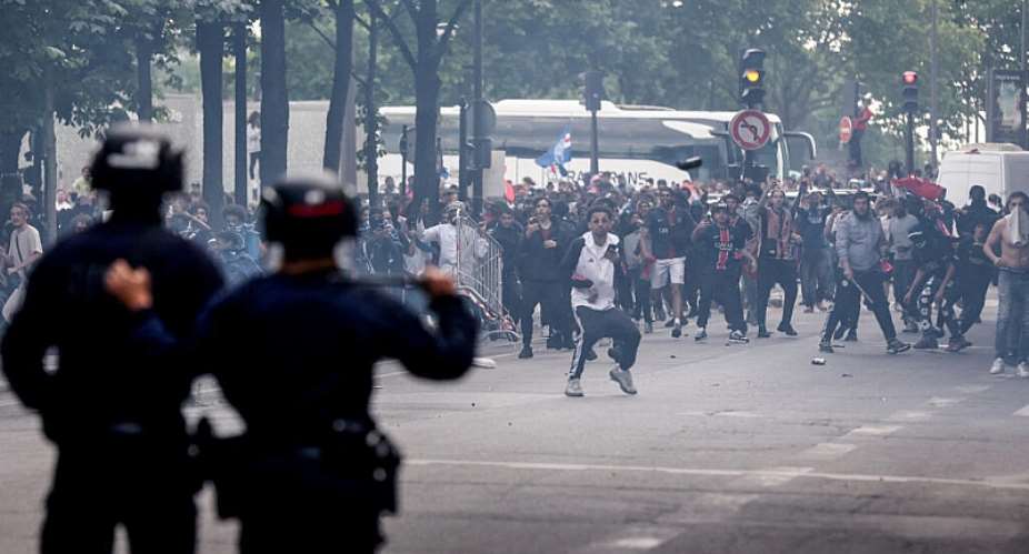 Toulouse and Clermont-Ferrand decided to impose World Cup curfews on the under-16s following violent unrest across France in the wake of PSGs Champions League victory on 30 May. -  AFP - ROMAIN PERROCHEAU
