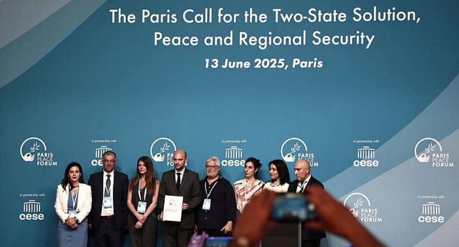 The first conference to push for a two-state solution was held on 13 June 2025. - AFP - THIBAUD MORITZ