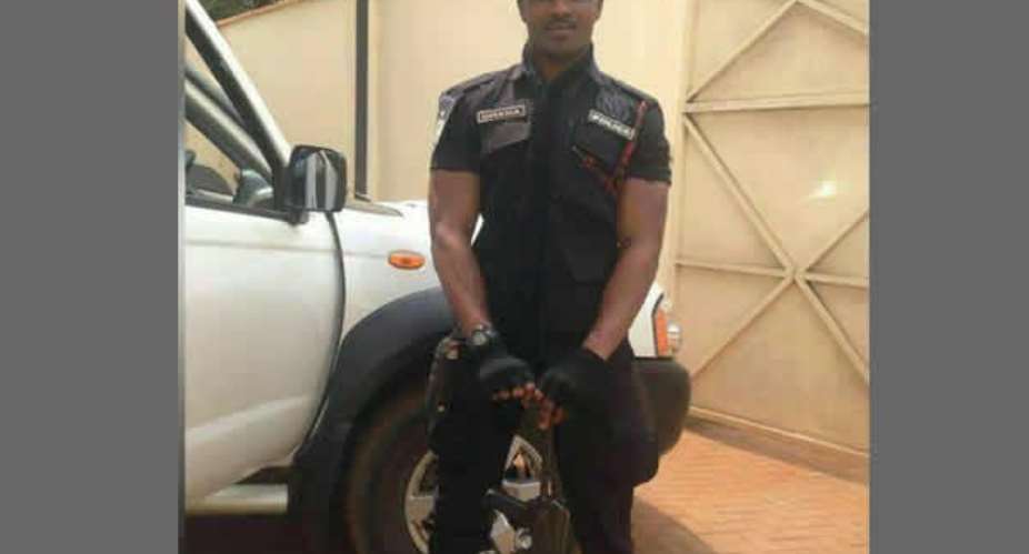 Motor-riding police officer shot dead
