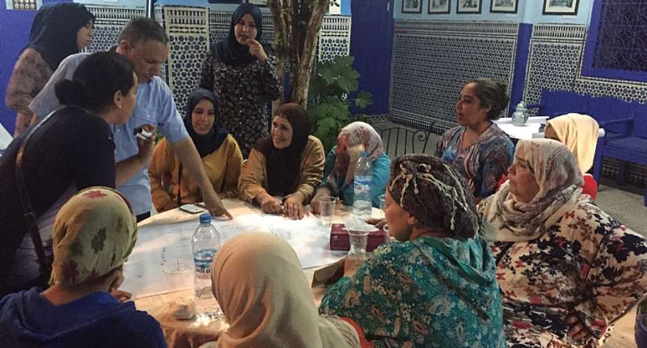 Community Mapping in the Mellah of Marrakesh