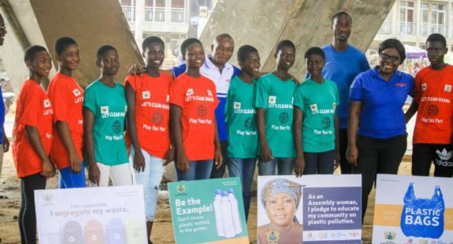 Ofankor: Voltic Employees Volunteer To Beat Plastic Pollution