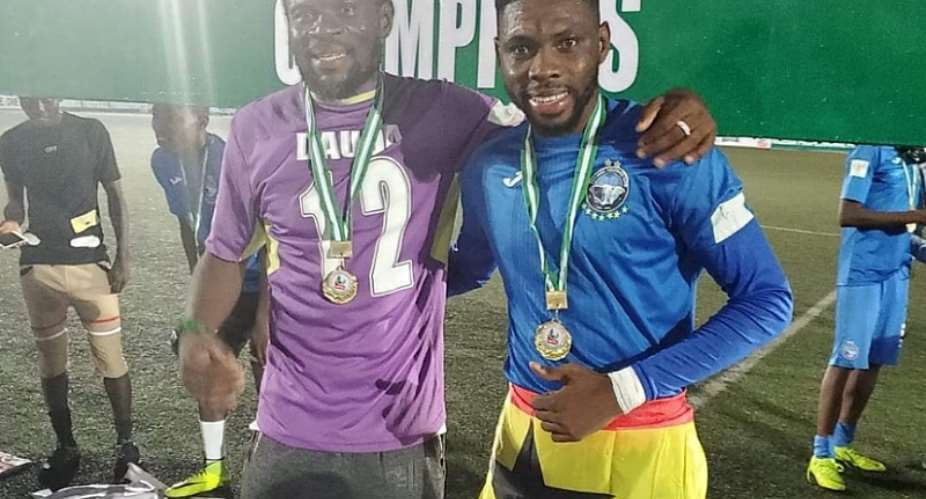 Fatau Dauda And Farouk Mohammed Clinches Nigeria Premier League Title With Enyimba FC