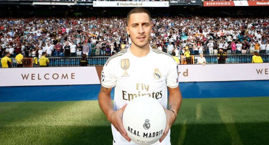 Watch The Full Presentation Of Eden Hazard At Real Madrid VIDEO