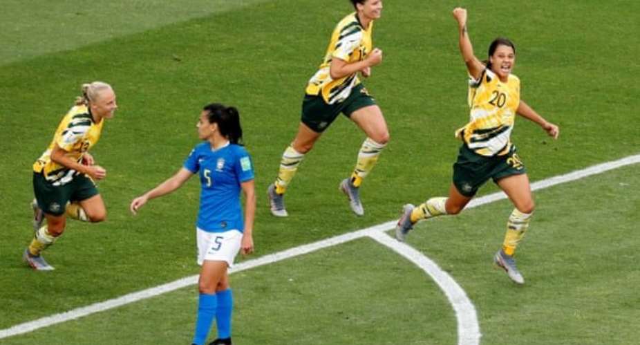 Women's WC: Australia Fight Back As Brazil Suffer First Group-Stage Defeat In 24 Years