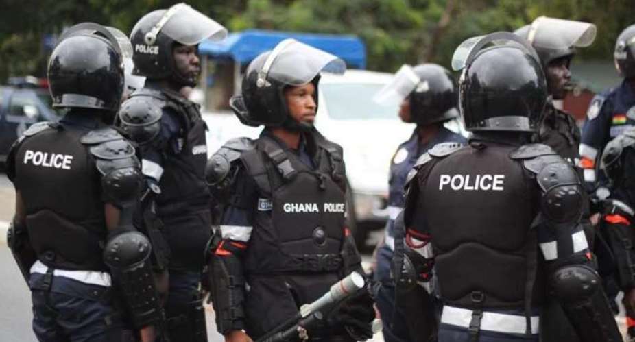 Police shoots suspected robber on Fiesta Royal-GIMPA junction