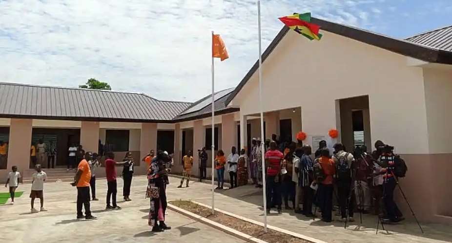 Pupils of Duose Basic School no more having ‘class under trees’