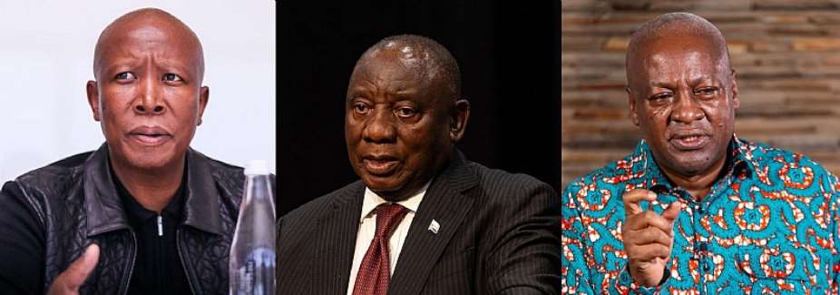 Optically Self-Obsessed Malema Is Hopelessly Wrong on This One