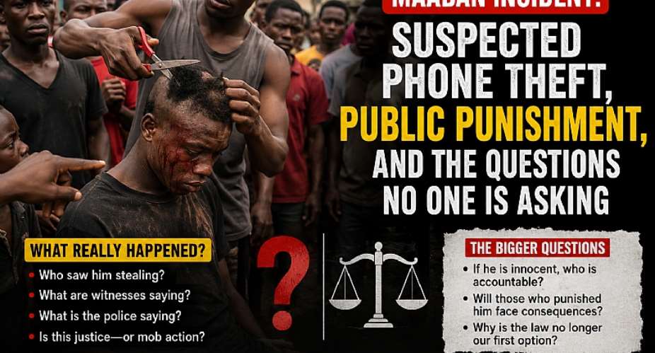  Maaban Incident: A suspected phone thief publicly humiliated by angry youth raises urgent questions about mob justice, rule of law, and community trust in policing. Was this justice or unlawful punishment? The line between accountability and abuse is becoming dangerously blurred.
