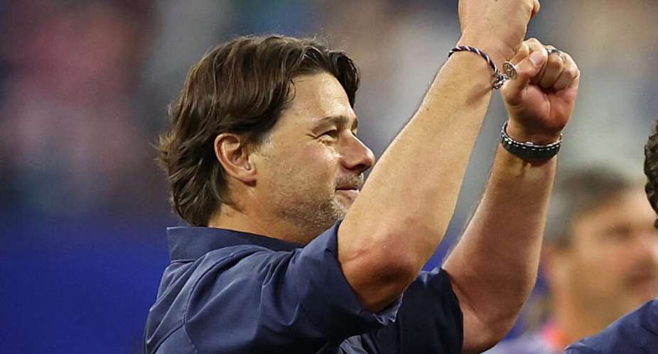 United States head coach Mauricio Pochettino praised the performance of his players and the support from the fans at the Los Angeles Stadium after his teams 4-1 victory. - REUTERS - Lisi Niesner
