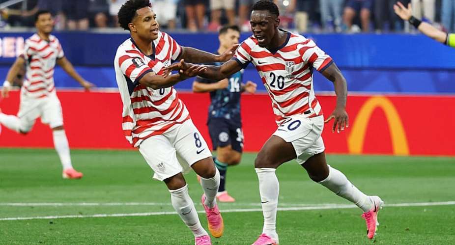 Paraguays Damian Bobadilla reacts after scoring United States first with an own goal, on July 12, 2026. -  Matthew Childs, Reuters