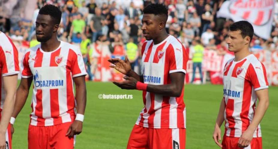 Ghanaian defender Akwasi Frimpong returns to Red Star Belgrade for pre-season