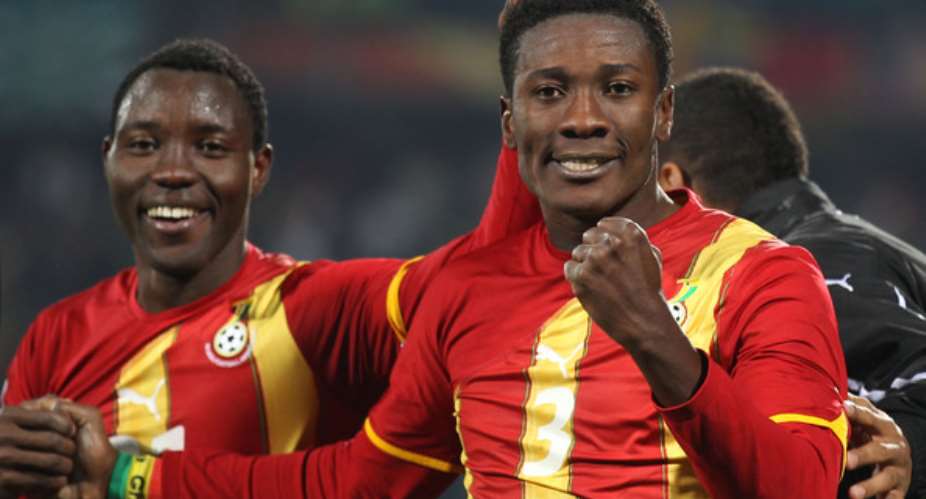 Asamoah Gyan confirms date for Kwadwo Asamoah's Ghana return