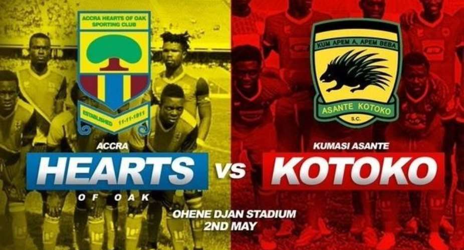 Hearts to face sworn rivals Kotoko in 2017 President Cup on July 2 in Kumasi